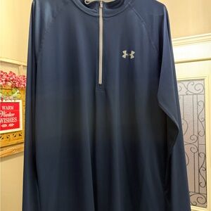 Under Armour Dark Blue Half-Zip Top